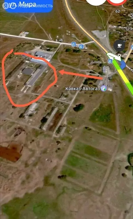 Участок в село Старомарьевка, Красная улица, 1 (650 м) - Фото 1