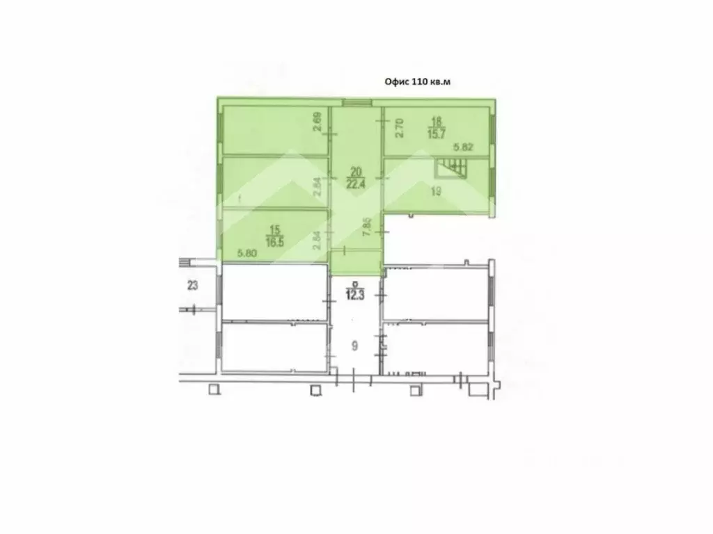 Помещение свободного назначения в Москва Каргопольская ул., 14К2 (106 ... - Фото 2