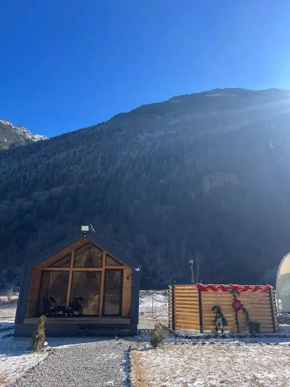 Дом в Кабардино-Балкария, Эльбрусский район, с. Нейтрино  (45 м) - Фото 2