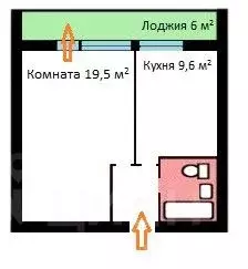 1-к кв. Москва ул. Дмитрия Кабалевского, 18 (34.9 м) - Фото 1