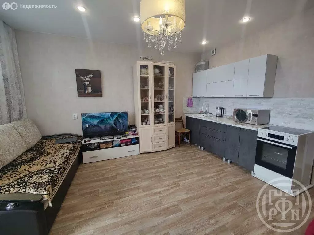 Квартира-студия: Кудрово, проспект Строителей, 18 (28.2 м) - Фото 0