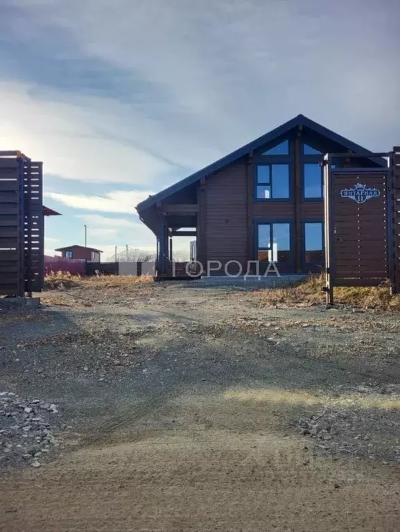 Дом в Приморский край, Надеждинский район, с. Прохладное ул. Янтарная, ... - Фото 2