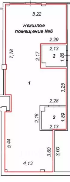 Помещение свободного назначения в Белгородская область, Белгород ул. ... - Фото 2
