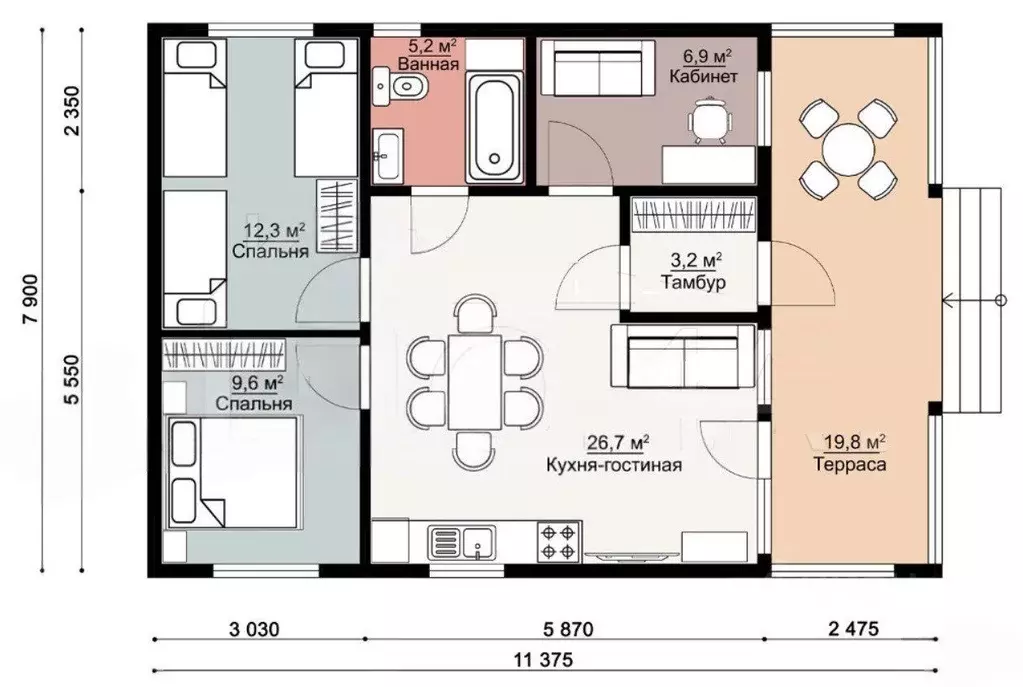 Коттедж в Владимирская область, Александровский муниципальный округ, ... - Фото 2