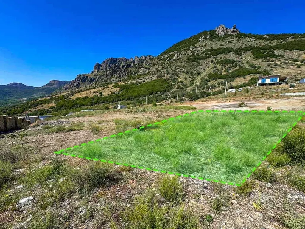 Участок в Крым, Алушта муниципальный округ, с. Лучистое ул. Смешная ... - Фото 1