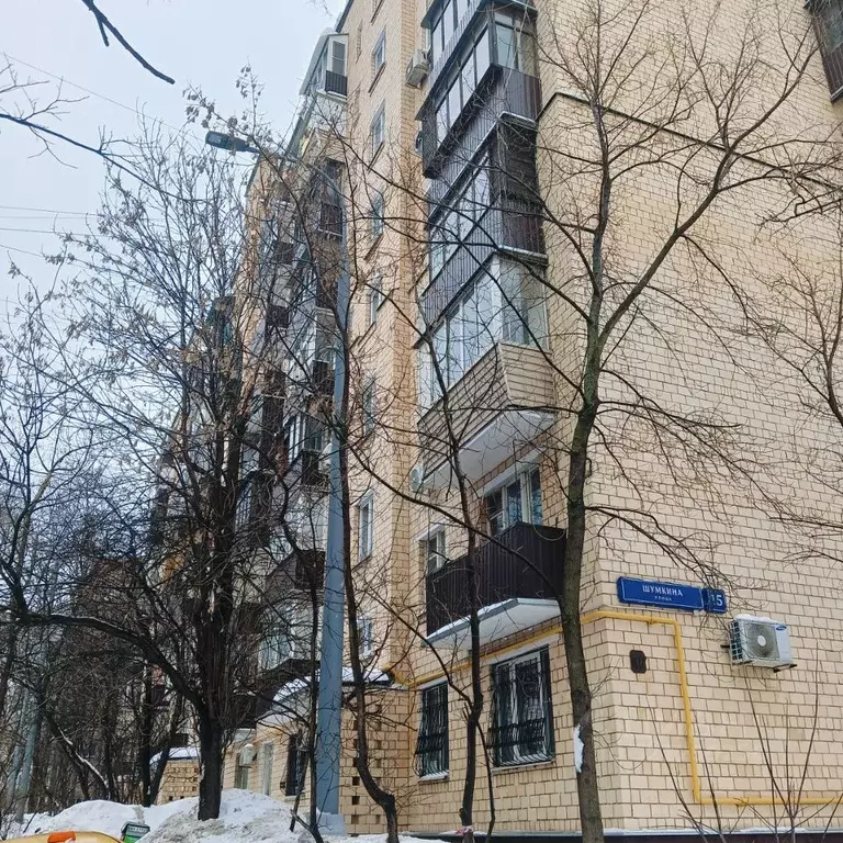 3-к кв. Москва ул. Шумкина, 15 (61.1 м) - Фото 0