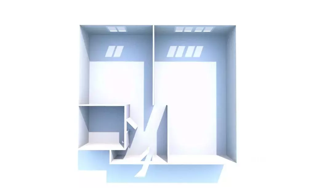 1-к кв. Курганская область, Курган Заозерный жилрайон, 1-й мкр, 22 ... - Фото 1