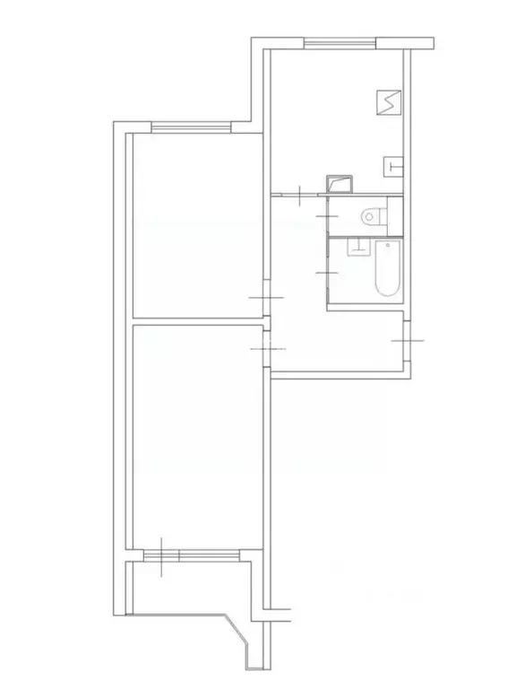 2-к кв. Московская область, Электросталь Ногинское ш., 16 (57.0 м) - Фото 1