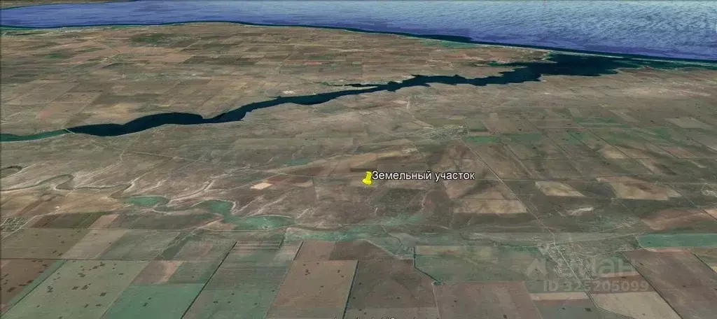 Участок в Крым, Черноморский район, с. Новоивановка ул. Вишневая ... - Фото 1