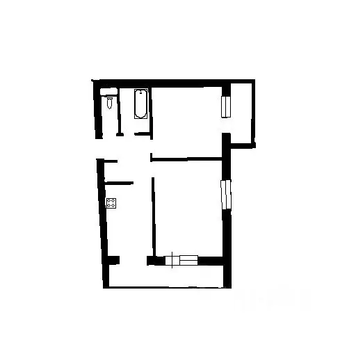 2-к кв. Крым, Алушта ул. Октябрьская, 30 (60.0 м) - Фото 2