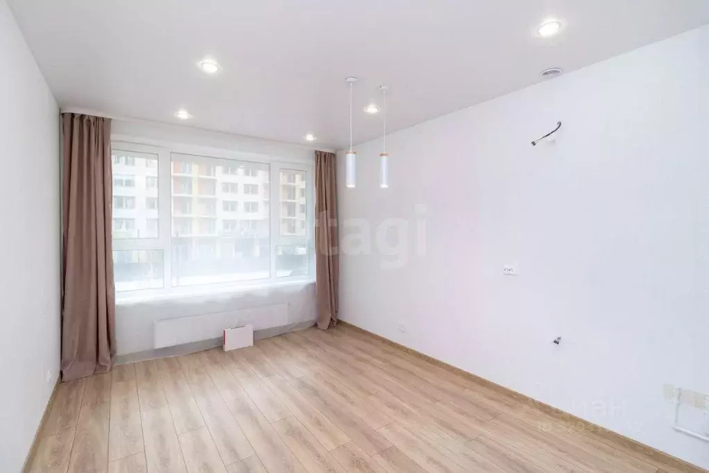 Студия Тюменская область, Тюмень ул. Павла Фитина, 3 (21.6 м) - Фото 1