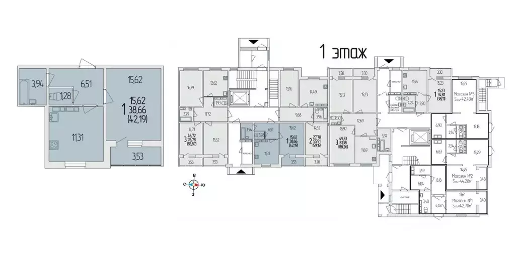 1-к кв. Белгородская область, Белгородский район, Разумное рп ул. ... - Фото 1