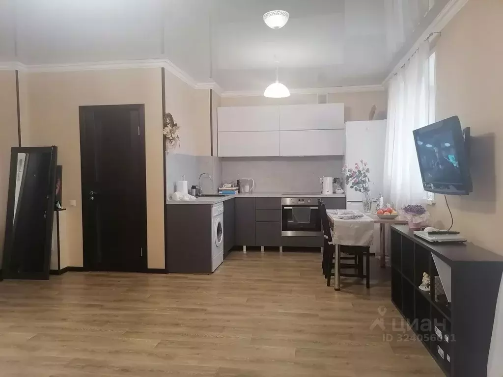 1-к кв. Омская область, Омск Пригородная ул., 25к2 (33.8 м) - Фото 1