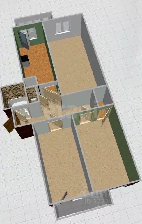 3-к кв. Севастополь ул. Казачья, 60к8 (81.4 м) - Фото 1