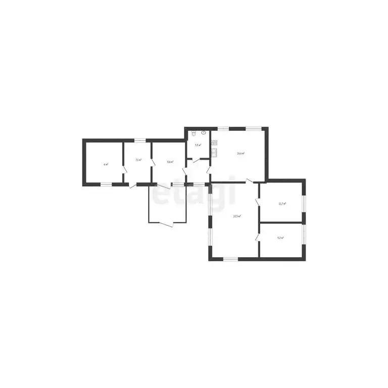 Дом в Нефтекамск, Малая улица (84 м) - Фото 1