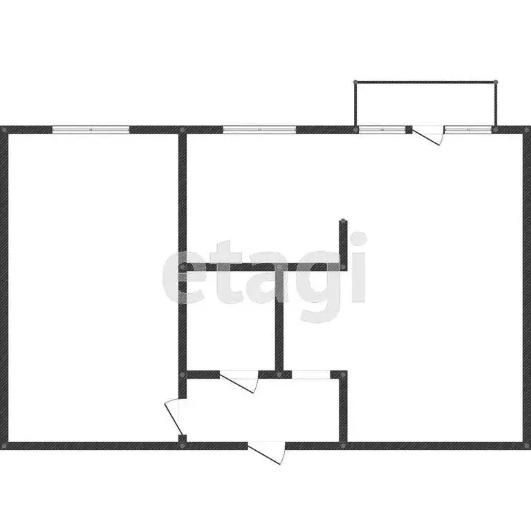 2-комнатная квартира: Нижний Тагил, улица Победы, 14 (41.2 м) - Фото 1
