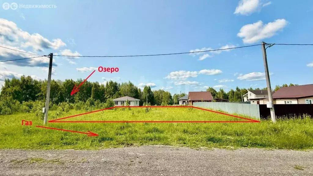 Участок в село Большие Кургузи, Счастливая улица (6 м) - Фото 2