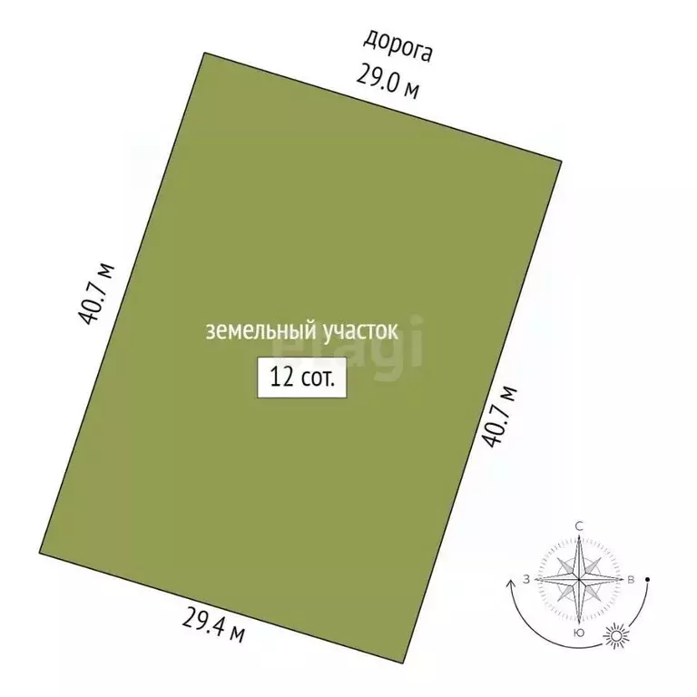 Участок в Ханты-Мансийский АО, Ханты-Мансийск Медик СОТ, 1 (10.0 сот.) - Фото 1