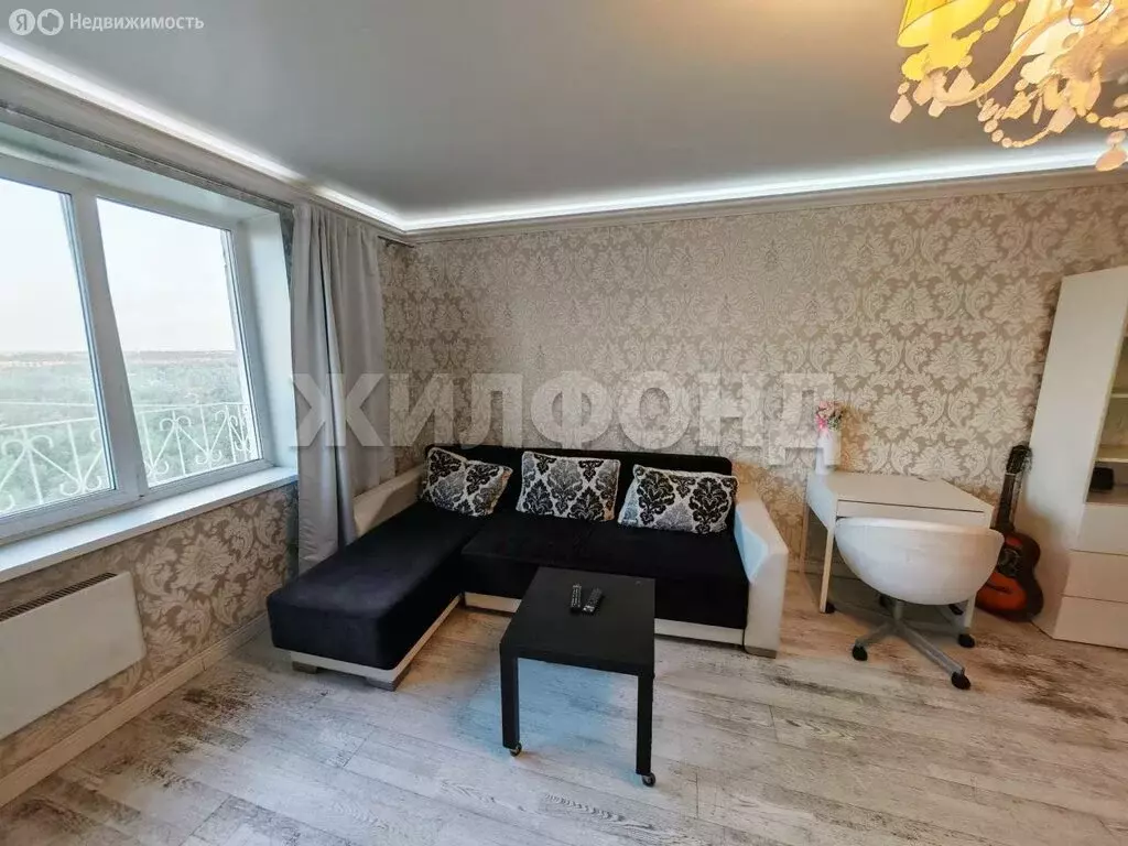 Квартира-студия: Новосибирск, улица Татьяны Снежиной, 46/1 (36.9 м) - Фото 1