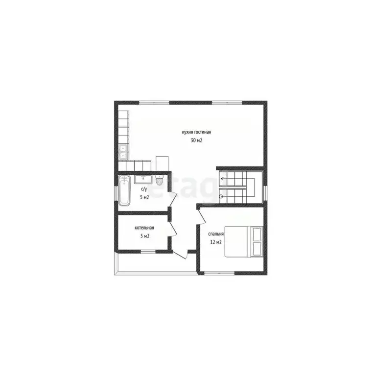 Дом в Краснодарский край, Новороссийск городской округ, с. Борисовка ... - Фото 2