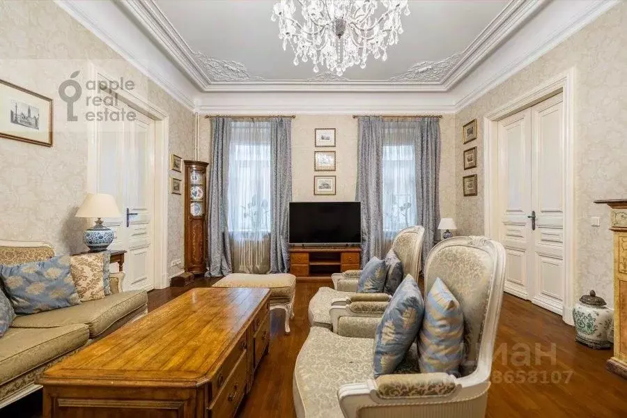 5-к кв. Москва пер. Романов, 3С1 (155.0 м) - Фото 1