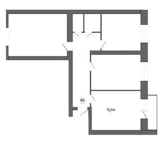 Продаётся 3-к квартира, 99 м - Фото 0