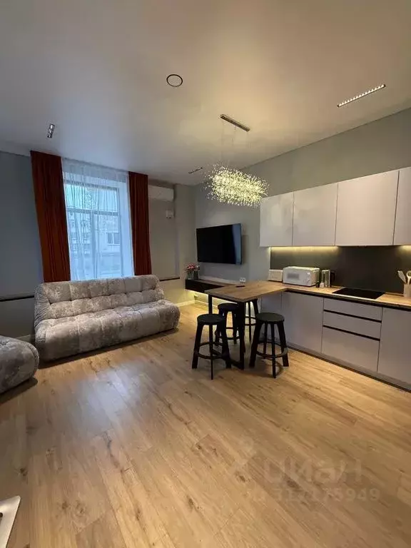 1-к кв. Псковская область, Псков ул. Герцена, 10 (42.0 м) - Фото 1