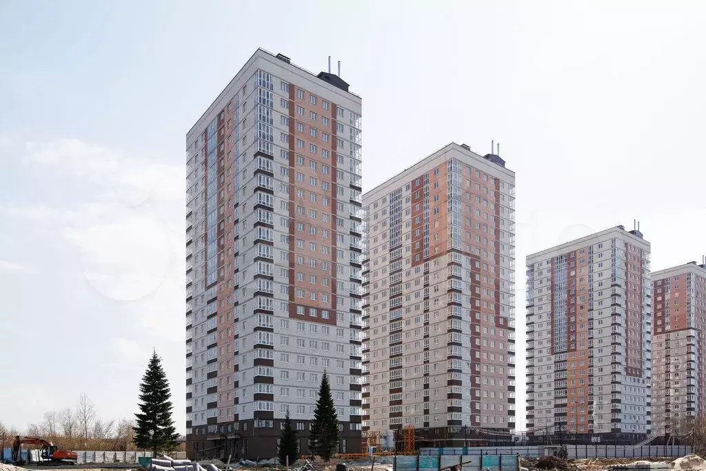 2-к. квартира, 50,8 м, 17/22 эт. - Фото 0