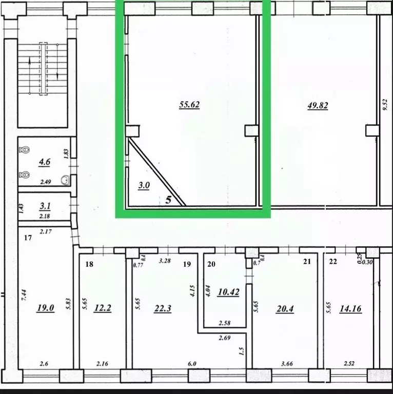 Офис в Самарская область, Самара ул. Братьев Коростелевых, 3 (56 м) - Фото 2