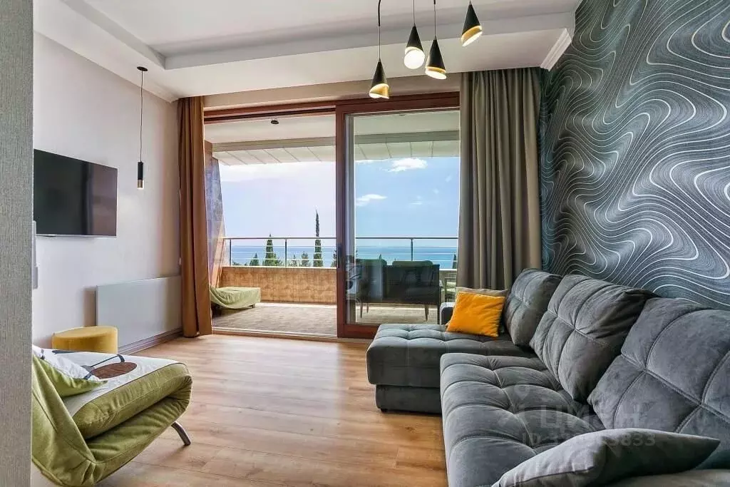 1-к кв. Крым, Ялта муниципальный округ, Гурзуф пгт ул. Строителей, 3 ... - Фото 1