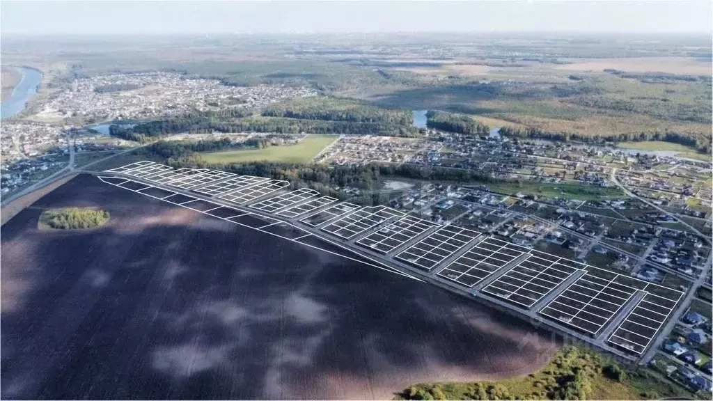 Участок в Тюменская область, Тюменский муниципальный округ, с. Кулига, ... - Фото 1