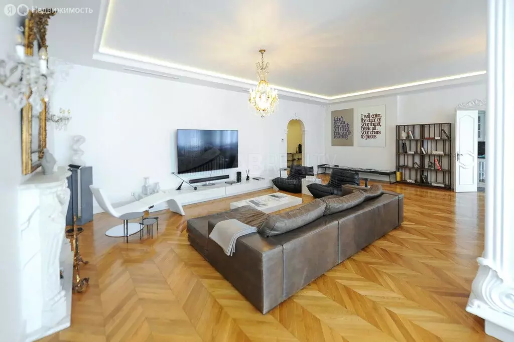 4-комнатная квартира: Москва, Хилков переулок, 1 (320 м) - Фото 1