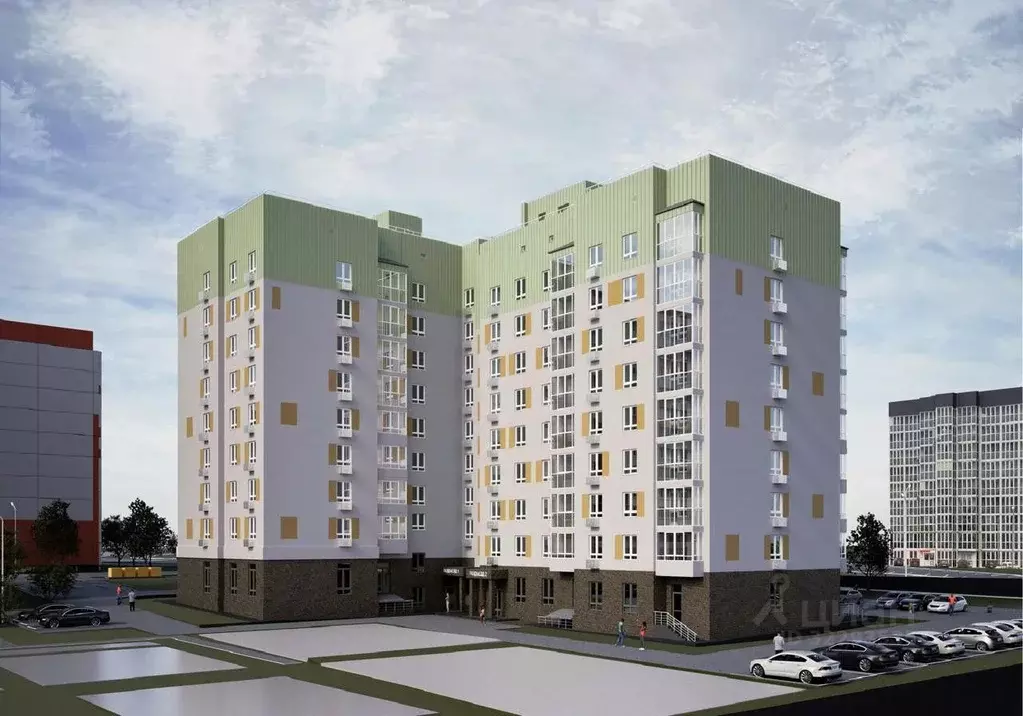 2-к кв. Мордовия, Саранск ул. 1-я Набережная, 56 (60.72 м) - Фото 1