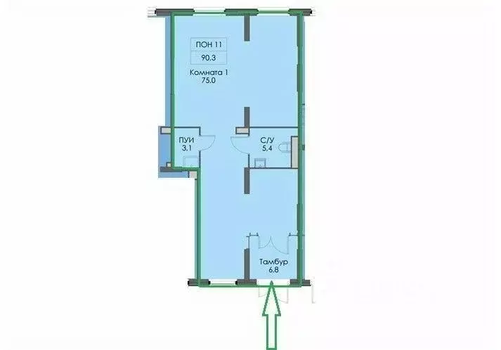 Помещение свободного назначения в Московская область, Ленинский ... - Фото 2