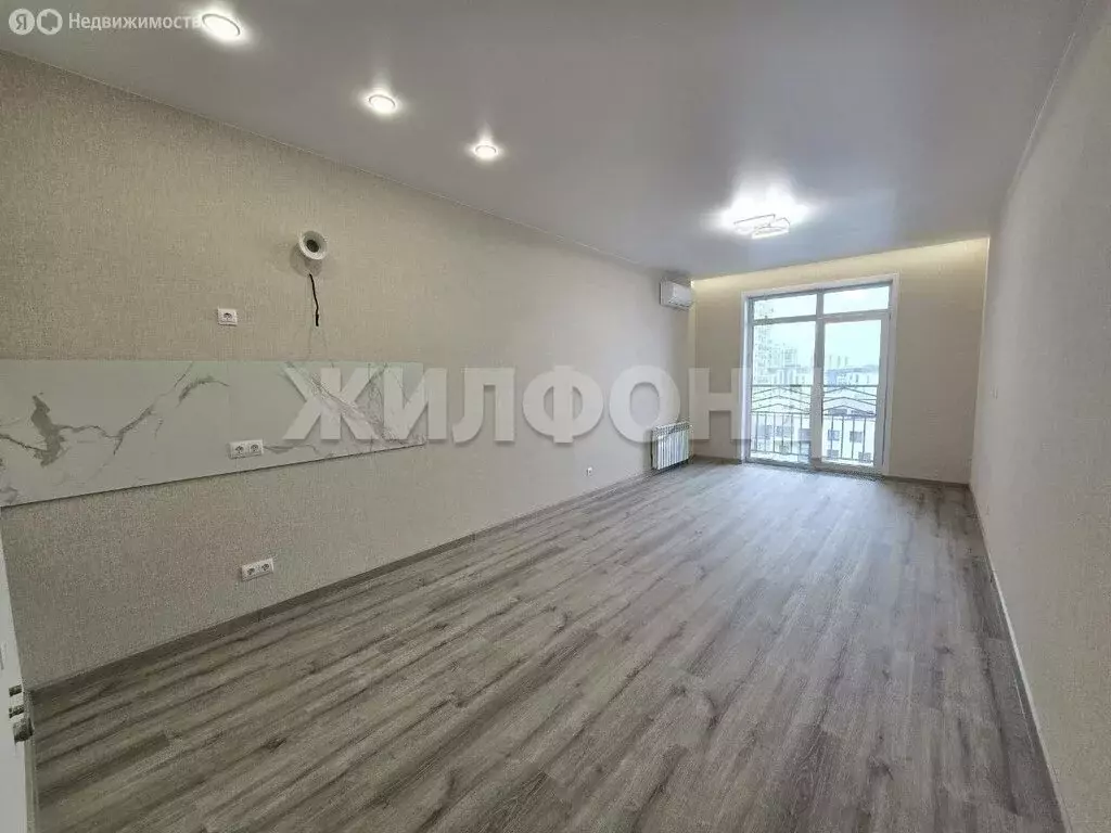 Квартира-студия: Новосибирск, улица Владимира Заровного, 6/1 (35.1 м) - Фото 1