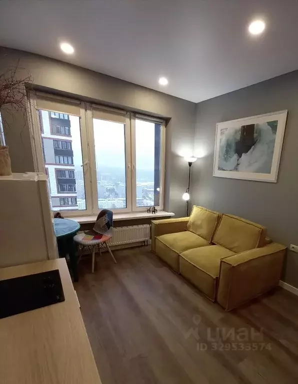 Студия Москва Амурская ул., 1Ак5 (20.0 м) - Фото 1