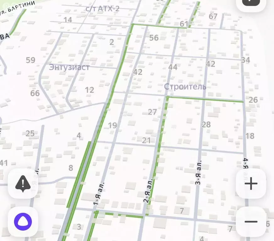 Участок в Таганрог, СНТ Строитель, 2-я аллея (8.8 м) - Фото 2