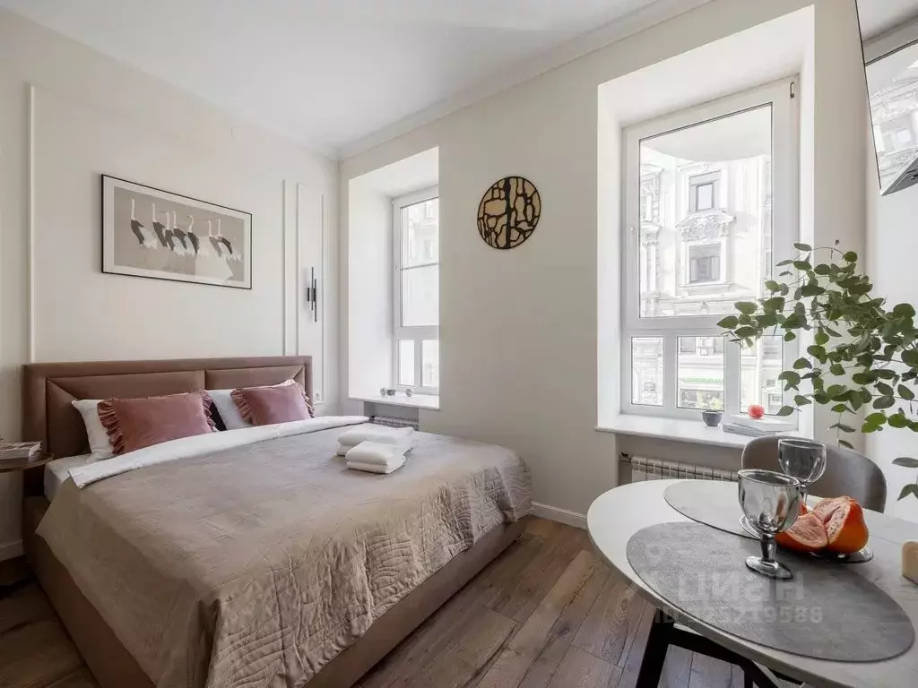 Студия Санкт-Петербург Зверинская ул., 2/5 (18.0 м) - Фото 1