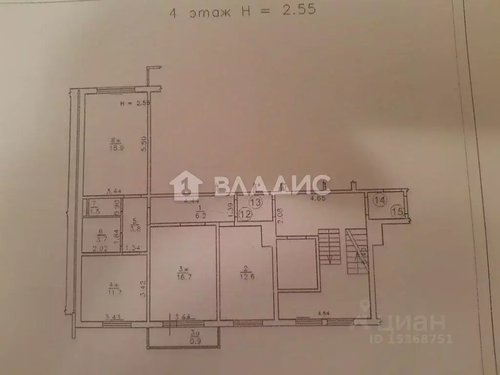 3-к кв. Калининградская область, Янтарный пгт ул. Советская, 110В ... - Фото 2