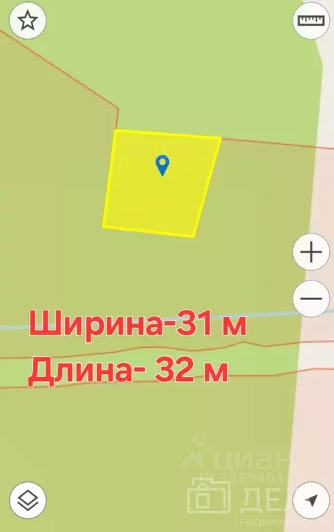 Участок в Рязанская область, Клепиковский муниципальный округ, с. ... - Фото 1