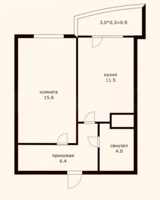 1-комнатная квартира: Краснодар, жилой комплекс Зеленодар, улица ... - Фото 1