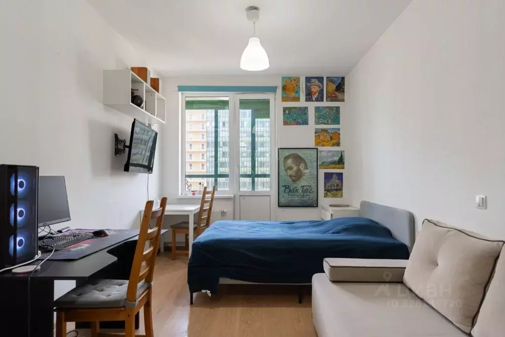 Студия Ленинградская область, Мурино Всеволожский район, бул. ... - Фото 1