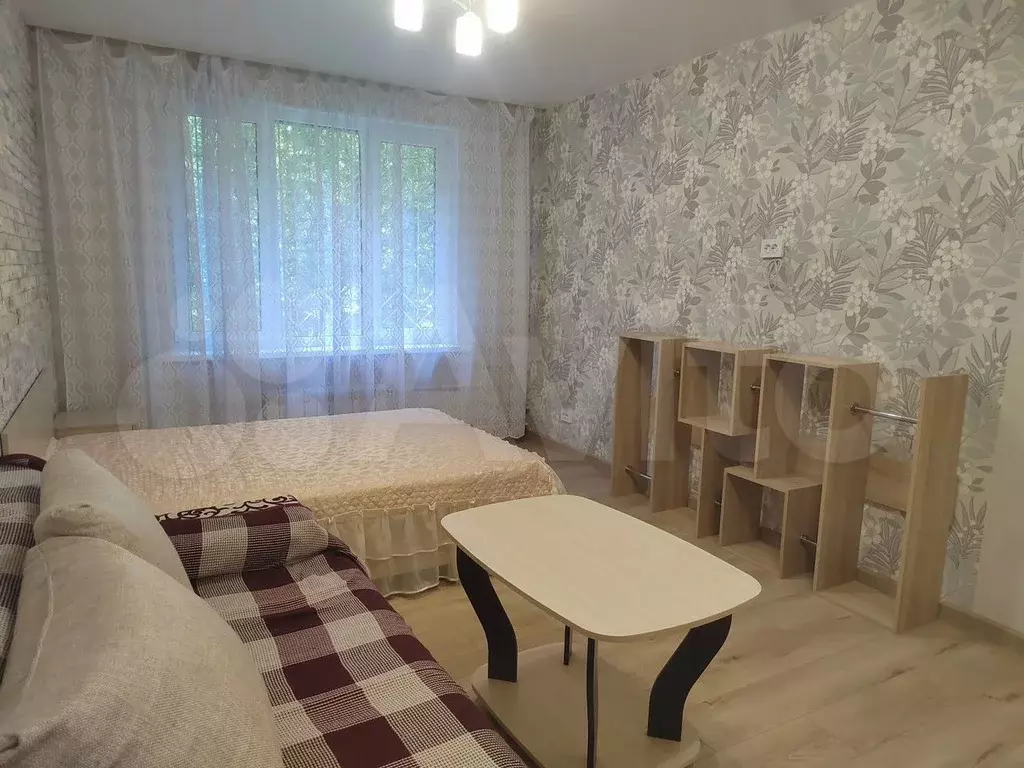 1-к. квартира, 32,5 м, 1/9 эт. - Фото 1