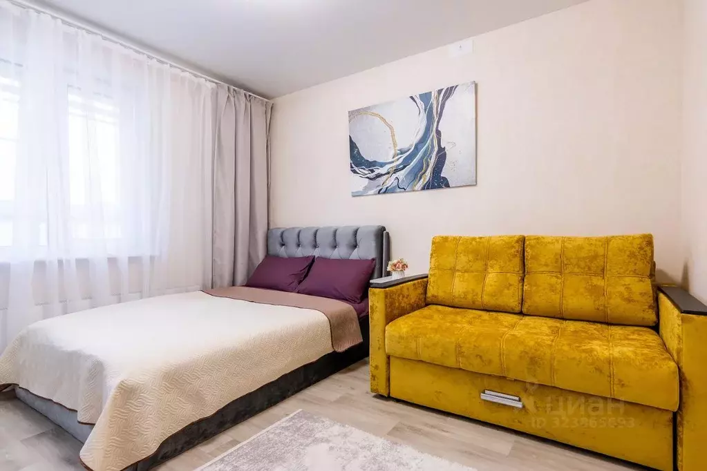 1-к кв. Нижегородская область, Нижний Новгород ул. Бориса Видяева, 29 ... - Фото 1