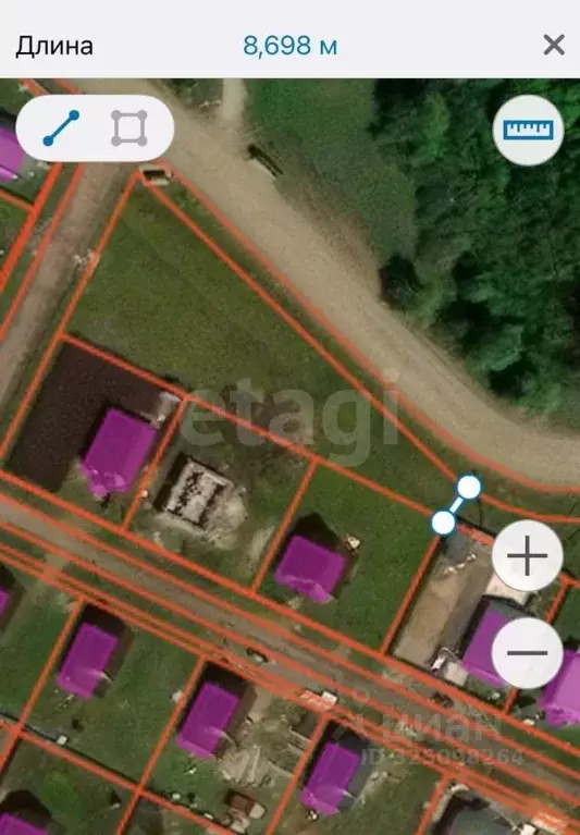 Участок в Башкортостан, Уфимский район, Кирилловский сельсовет, д. ... - Фото 2