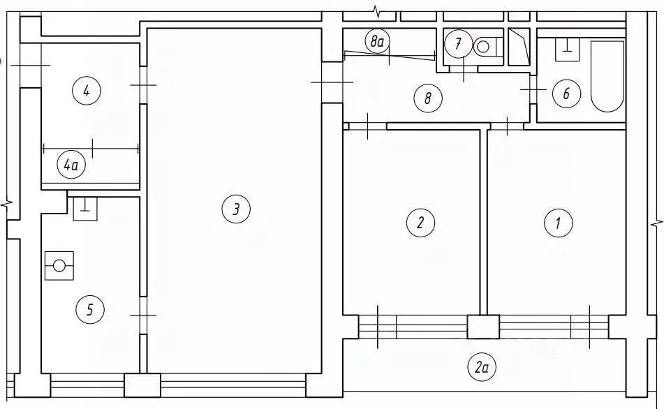 3-к кв. Москва Никитский бул., 17 (73.0 м) - Фото 2