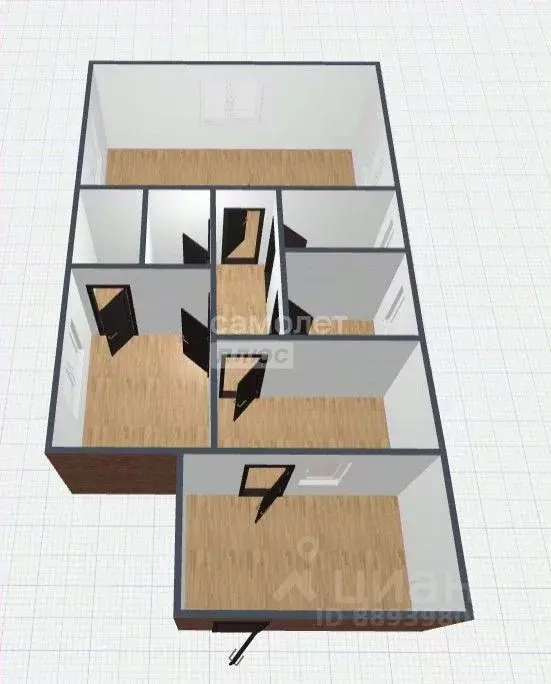 Дом в Калужская область, Юхновский муниципальный округ, Колыхманово ... - Фото 2