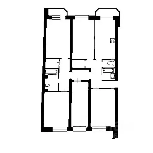 1-к кв. Воронежская область, Воронеж ул. Карла Маркса, 116а (38.56 м) - Фото 1