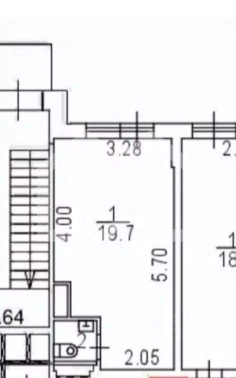 Помещение свободного назначения в Москва Радужная ул., 18 (21 м) - Фото 2