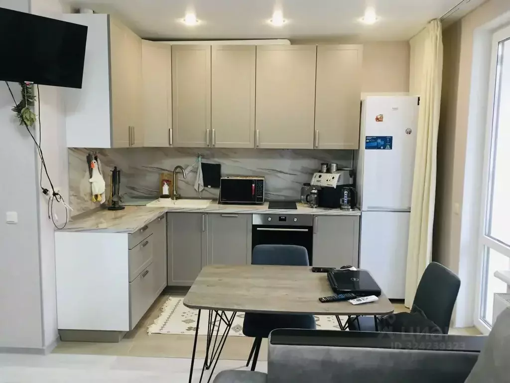 Студия Московская область, Подольск городской округ, д. Борисовка ул. ... - Фото 1